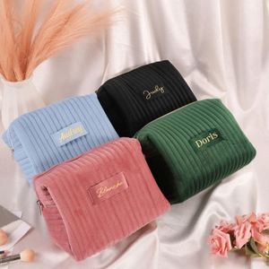 Organizador de Maquillaje de Viaje YY, Bolsa de Maquillaje de Terciopelo, Organizador de Brochas de Maquillaje y Cosméticos con Gran Capacidad para Mujer - Product Image 1