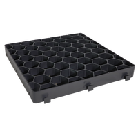 Sunsbuild Grille perméable en HDPE sur mesure OEM pour stabilisation de gravier, allées, allées en gravier, chemins, aménagements paysagers et soutien au sol