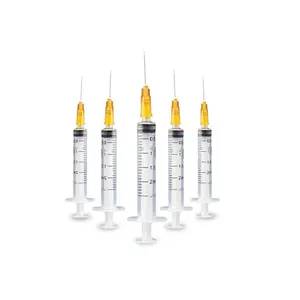 Wholesale Disposable Sterile Vaccine Safety Syringe with Needle 1ml 3ml 5ml 10ml 20ml 30ml 50ml