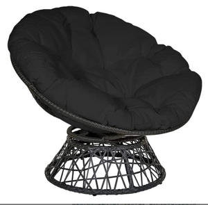 Silla de Jardín Plegable Moderna, Ligera, Resistente, Impermeable, Ecológica y Portátil de Mimbre Giratoria para Uso en Exteriores y Parques (OEM) - Product Image 2