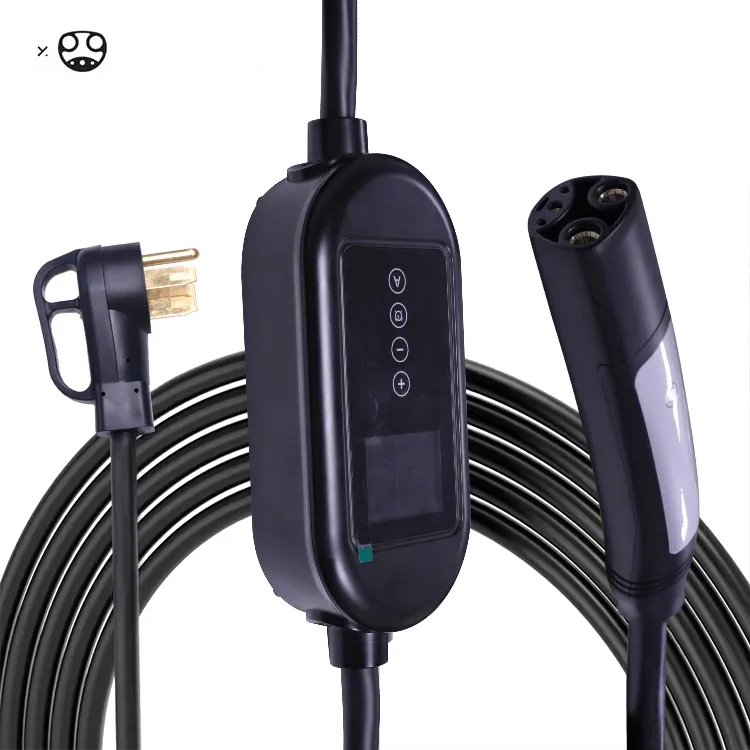 new EV charger with cable waterproof EV CHARGER 3 phase 32A 11kW for electric vehicles