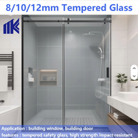 Verre de sécurité trempé haute résistance 8 mm, 10 mm, 12 mm pour fenêtres et portes d'entrée résidentielles et commerciales