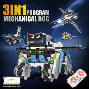 2024 yeni K96180 3 <span class=keywords><strong>IN</strong></span> 1 değişken yıldızstellar mekanik köpek 790 adet App kontrol Robot kök tuğla kiti bilim ve eğitim oyuncak - Product Image 2