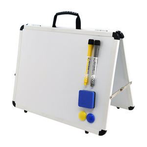 Pizarra Blanca Magnética Portátil Plegable de Doble Cara con Esquinas de Plástico - Product Image 4
