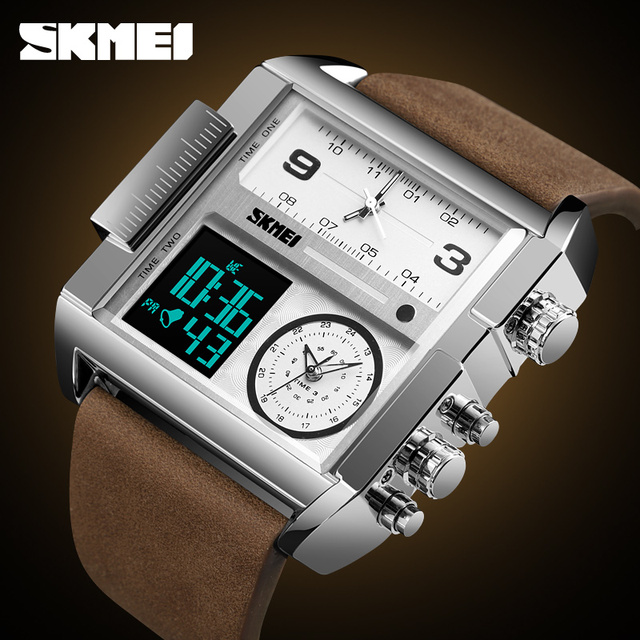 Electronic Digital Display Watch Sports Analog Customized Brand Digital Digital Watch Men Waterproof SKMEI1391