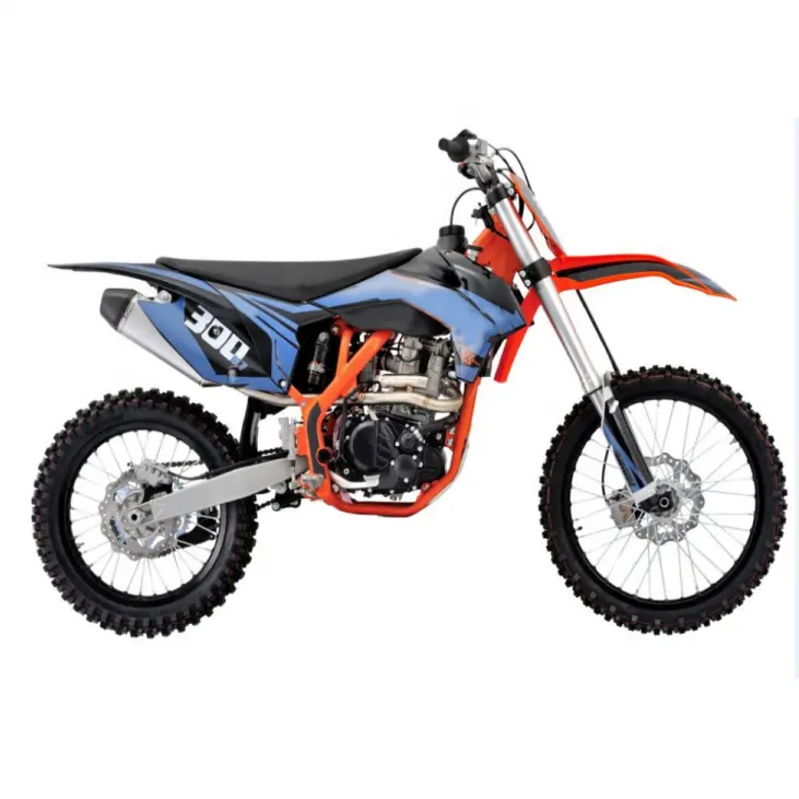 300cc Cheap Dirt Bike Big Power Manual Clutch Motorcycle Bikes ATV Bike Scooter with Electric and Kick Start