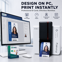 Printer Kartu ID Plastik PVC Evolis Primacy 2 NFC Berkualitas Tinggi untuk Keanggotaan Bisnis, Klub, Pelajar, dan Staf