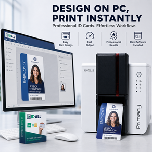 <span class=keywords><strong>Imprimante</strong></span> de cartes d'identité en PVC de haute qualité Evolis Primacy 2 NFC pour les cartes d'entreprise, de club, d'étudiant, de personnel et de membres - Product Image 3