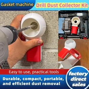 Drill Dust Collector 2 Gal Reusable With Guide For Metal Wood Drilling - Product Image 4