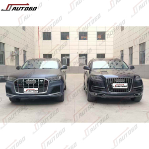 Kit carrosserie pour <span class=keywords><strong>Audi</strong></span> <span class=keywords><strong>Q7</strong></span> 2006-2015 – Amélioration vers le modèle SQ7 2020 : pare-chocs avant et arrière, capot, ailes, phares, feux arrière, diffuseur, coffre, porte arrière - Product Image 6