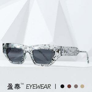 Yingtai Eyewear Cat Eye Sunglasses UV400 PC <b>Frame</b> Unisex Street Style - Product Image 1