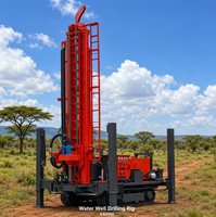 Machine de forage de puits profonds KY600 pour l'approvisionnement et l'irrigation municipaux, 450 m, 140-350 mm, Weichai 103 kW, montée sur chenilles