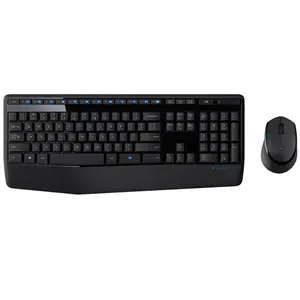 Logitech-teclado y ratón inalámbricos MK345, Combo Multimedia ergonómico, 2,4 Ghz, venta al por mayor, original