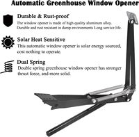 Ouvre-venteintre automatique pour serre |   Ouvre-ventilateur solaire OEM