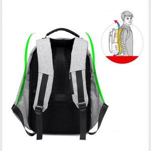 Multifunction <b>Smart</b> Backpack for Travelling Bagpack Mens Business Back Packs Laptop Travel Backpack Bag With Usb Charging Port - Product Image 4