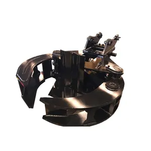 Europe Popular High Quality Hydraulic Log Tree Shear Tree Shear Grapple Processor For Excavator