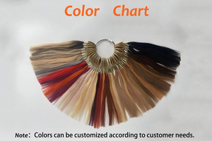 Extensions de cheveux humains vierges à 100% à la vente chaude, adhésif invisible, pointe plate, kératine pré-collée, postiches pour un usage quotidien - Product Image 6