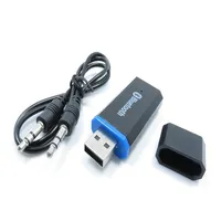 Adaptateur Dongle USB 2 en 1 pour kit voiture 5.3 avec récepteur audio sans fil AUX 3,5 mm pour haut-parleur de voiture BTR118