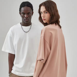 T-shirt Homme Oversize 100% Coton Coupe Personnalisée Imprimé Graphique Uni Grammage Lourd Grandes Tailles - Product Image 3