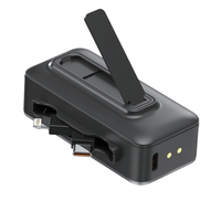 Mini Power Bank Capsule 5000mAh 2-en-1 USB-C Chargeur Portable avec Écran LCD Charge Rapide Power Bank Léger