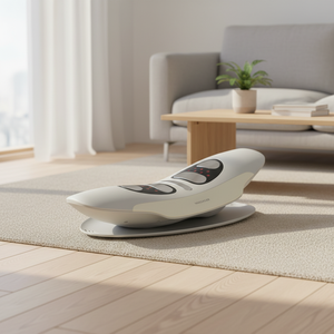 Alat Pijat Lumbal Elektrik dengan Getaran dan Panas Bantal Pijat Punggung Portabel untuk Penggunaan di Rumah - Product Image 1