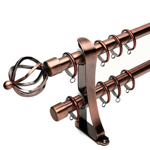 <span class=keywords><strong>Tringle</strong></span> à <span class=keywords><strong>rideau</strong></span> en fer réglable, vente chaude, élégante, télescopique de <span class=keywords><strong>3</strong></span> à 4 mètres, largement utilisée pour les rideaux de maison - Product Image 4