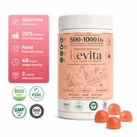 Collagène en peptides micro-molécules 500Da, acide hyaluronique, gommes à mâcher à haute perméabilité, glycine, production de cellules cutanées, produits de beauté