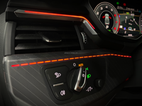 Autowellus - Luz Ambiental de 64 Colores con Efecto de Sinfonía para Audi A4 2017-2024, Diseño para Puerta, Tablero, Consola, Lámparas LED