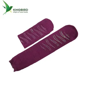 wholesale disposable plain slipper sleeping tube long socks