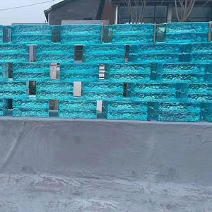 Ladrillos de <span class=keywords><strong>Vidrio</strong></span> de Colores, Mejor Precio, Diseño de Pared Cortina, Paredes de Baño de Hotel, Bloques de <span class=keywords><strong>Vidrio</strong></span> Sólido para <span class=keywords><strong>Ducha</strong></span> - Product Image 5