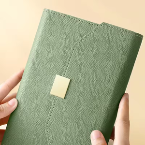 Pabrik Profesional produsen kustom A5 perencana Pu kulit keras penutup pemegang buku catatan jurnal Agenda - Product Image 5