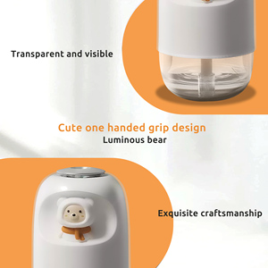 Xách tay LED ánh sáng mini H2O phun sương tạo độ ẩm ướt hương thơm tinh dầu khuếch tán xe hơi USB Máy tạo độ ẩm không khí - Product Image 5
