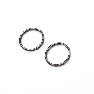 <b>Car</b> Keychain <b>Key</b> <b>Rings</b> 20mm Aperture Stainless Steel Metal Hardware Accessory For Bags Home Use - Product Image 3