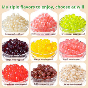 Highland Barley Popping Boba Perles 500g Sachet <span class=keywords><strong>d</strong></span>'ingrédients de thé à bulles avec additifs de <span class=keywords><strong>sucre</strong></span> - Product Image 5