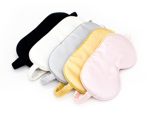 Masque de sommeil <span class=keywords><strong>Yasha</strong></span> en soie de mûrier 100% pure de luxe 22mm, vente en gros, avec bande élastique et motif imprimé, pour toutes les saisons - Product Image 2