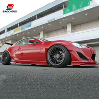 Kit carrosserie en fibre de verre pour Toyota GT86 BRZ Rocket Rabbit : Ailes avant, ailes arrière, jupes latérales, lèvre inférieure de pare-chocs avant