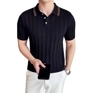 Personalización <span class=keywords><strong>de</strong></span> un Solo Artículo, <span class=keywords><strong>Polo</strong></span> <span class=keywords><strong>de</strong></span> Verano para Hombre, <span class=keywords><strong>Color</strong></span> Sólido, Cuello con Botones, <span class=keywords><strong>Polo</strong></span> Moderno y Fresco <span class=keywords><strong>de</strong></span> Manga Corta para Hombre - Product Image 5