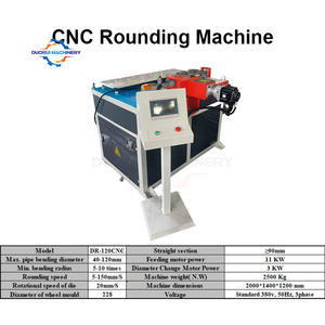 Rolbuigmachine <span class=keywords><strong>DR</strong></span>-RB120CNC 7-rollen roestvrij staal aluminium automatische vierkante buis buiger eenvoudig te bedienen - Product Image 6