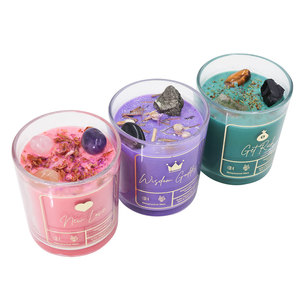 Bougie aromathérapeutique en cire de soja de luxe avec des ingrédients naturels, <span class=keywords><strong>service</strong></span> de personnalisation de la marque pour les commandes en gros - Product Image 5