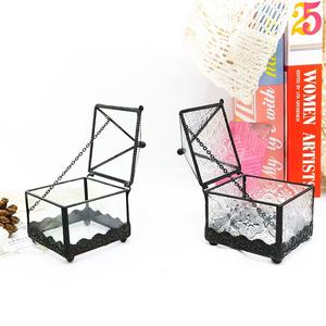 <span class=keywords><strong>Vaso</strong></span> da Tavolo Vintage in Vetro <span class=keywords><strong>a</strong></span> Forma di <span class=keywords><strong>Cuore</strong></span> Stile Art Déco per Arredamento Moderno e Decorazioni Nuziali - Product Image 4