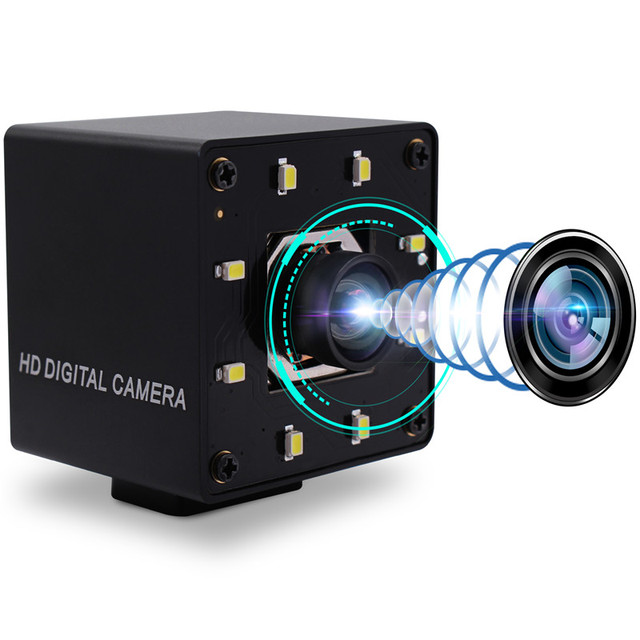 ELP OV5640 5MP Mini Auto Focus USB Camera for Raspberry Pi , USB2.0 Night Vision USB Video Webcam