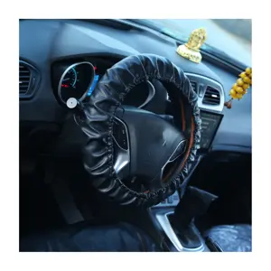 manufacturers direct selling Wear resistant Comfortable Car Steering Wheel Cover for motor vehicle