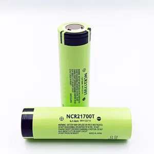 Haute capacité meilleure cellule de batterie 21700 3.7v 5000mah NCR21700T batterie de vélo électrique 21700T