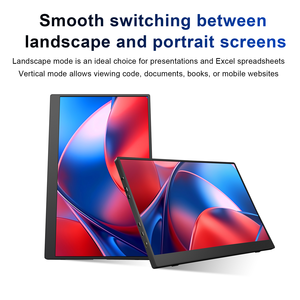 Moniteur de jeu 15,6 pouces 1920*1080 1080P FHD IPS HDR USB-C Écran portable pour ordinateur portable Écran externe pour <span class=keywords><strong>PC</strong></span> de jeu - Product Image 2