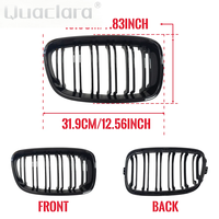 Grille de pare-chocs avant pour BMW Série 1 F20 F21 116i 118i 120i 125i M135i 116d 118d 120d 125d 2011 2012 2013 2014