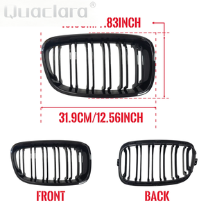 Parrilla Delantera para BMW Serie 1 F20 F21 116i 118i 120i 125i M135i <span class=keywords><strong>116d</strong></span> 118d 120d 125d 2011 2012 2013 <span class=keywords><strong>2014</strong></span> - Product Image 4