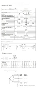 Sensor de Celda de Carga Tipo Cantilever Veidt para HLCB1D1/110kg, HLCB1D1/220KG, Marca: HBM Alemán, Pantalla Digital, Pesaje Preciso - Product Image 2