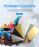 Nouvelle Arrivée Poudre de Revêtement Métallique Personnalisable pour Peinture Électrostatique