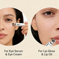 Tube souple métallique vide personnalisé de 10g 20g avec bouchon à vis et impression sérigraphique pour l'emballage de rouges à lèvres et de cosmétiques