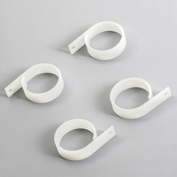 Outils d'électricien électriques, pince à câble en nylon plastique de type R de 3,2 mm à 25,4 mm, clip à câble de type P avec fixation par vis